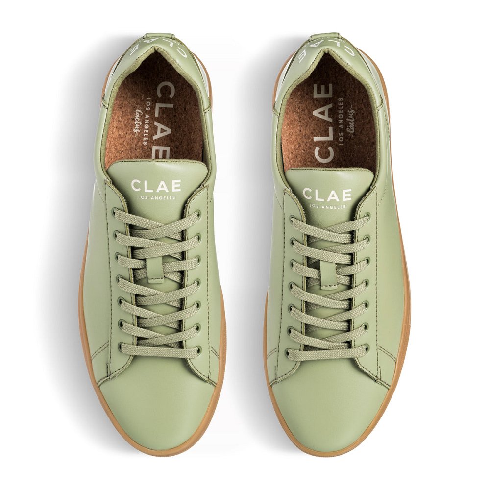 CLAE BRADLEY CACTUS Shoes Mens USA021-L46 In Sage Light Gum